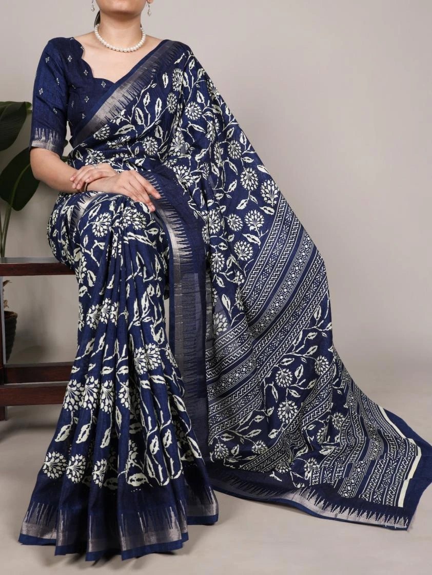 YNF7214 Sarees wholesale SLUB SILK - Ethnicaa thumbnail 15