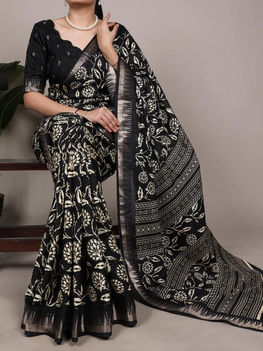 YNF7214 Sarees wholesale SLUB SILK - Ethnicaa thumbnail 8