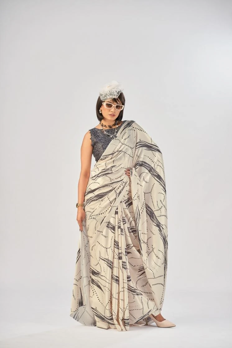 YNF7016 Sarees wholesale SATIN SILK - Ethnicaa thumbnail 5