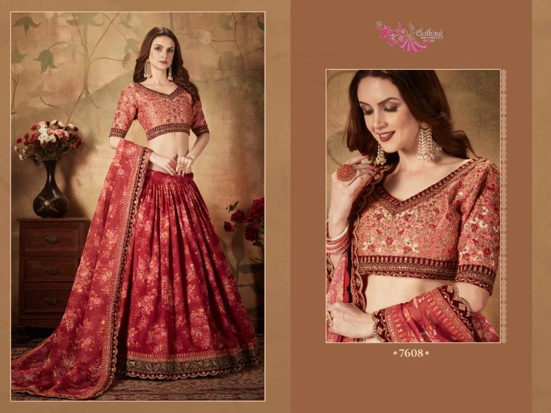 NAME: FLORAL VOL-1 Salwar Suits wholesale FANCY - Ethnicaa thumbnail 21