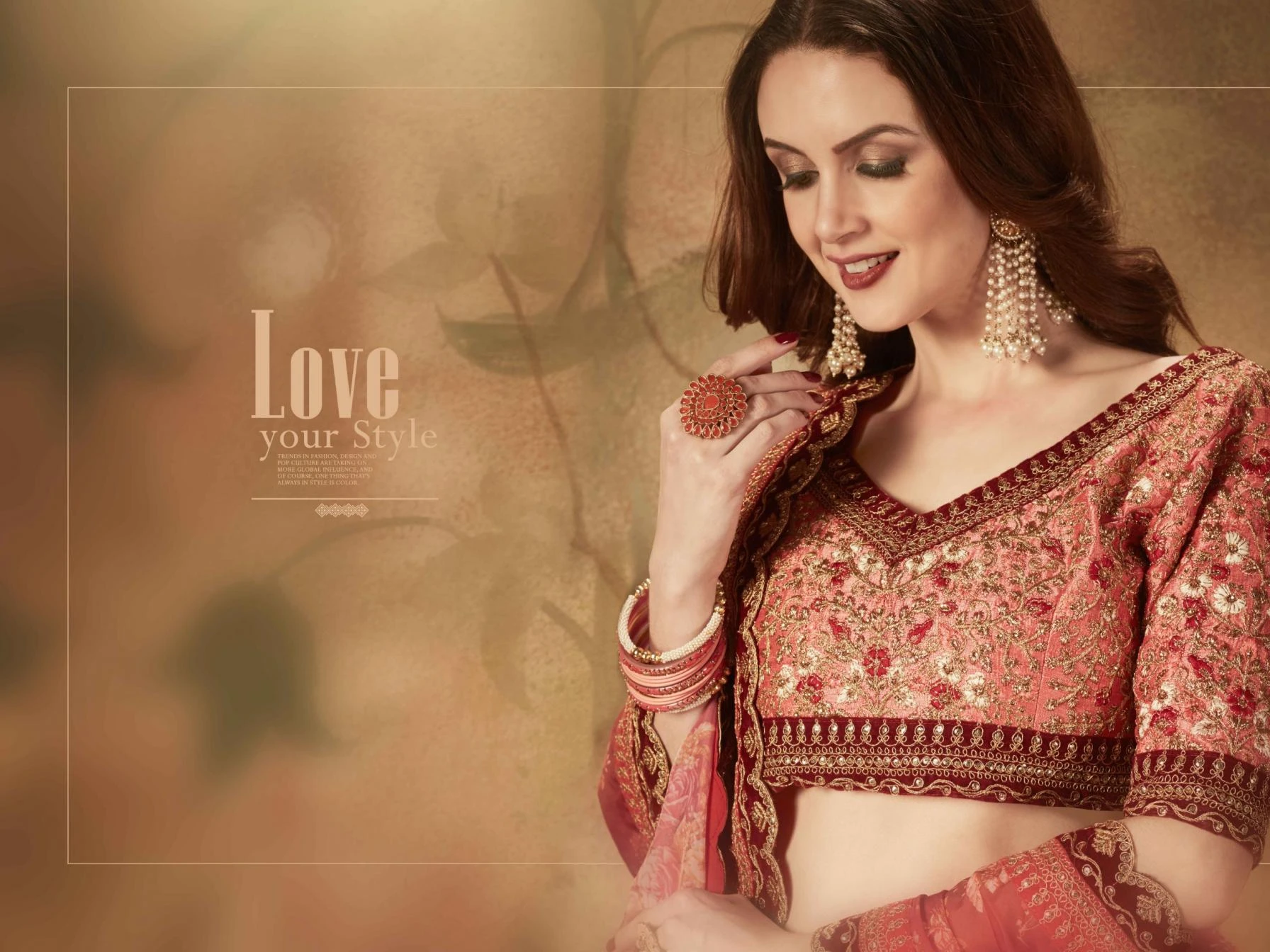 NAME: FLORAL VOL-1 Salwar Suits wholesale FANCY - Ethnicaa thumbnail 15