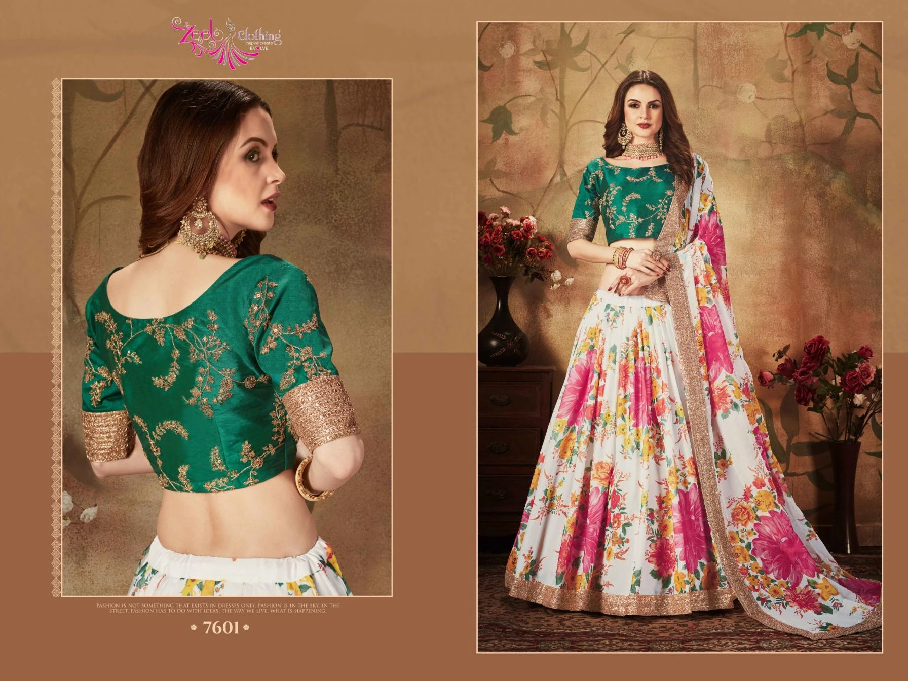 NAME: FLORAL VOL-1 Salwar Suits wholesale FANCY - Ethnicaa thumbnail 16