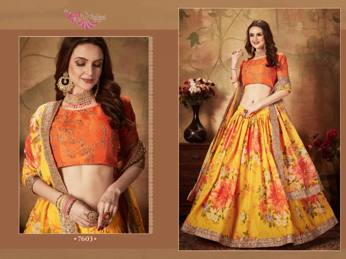 NAME: FLORAL VOL-1 Salwar Suits wholesale FANCY - Ethnicaa thumbnail 12