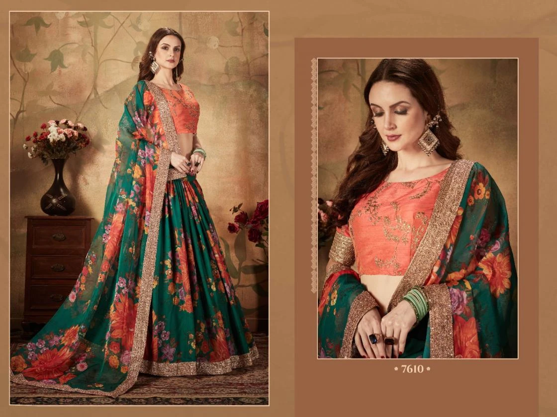 NAME: FLORAL VOL-1 Salwar Suits wholesale FANCY - Ethnicaa thumbnail 22