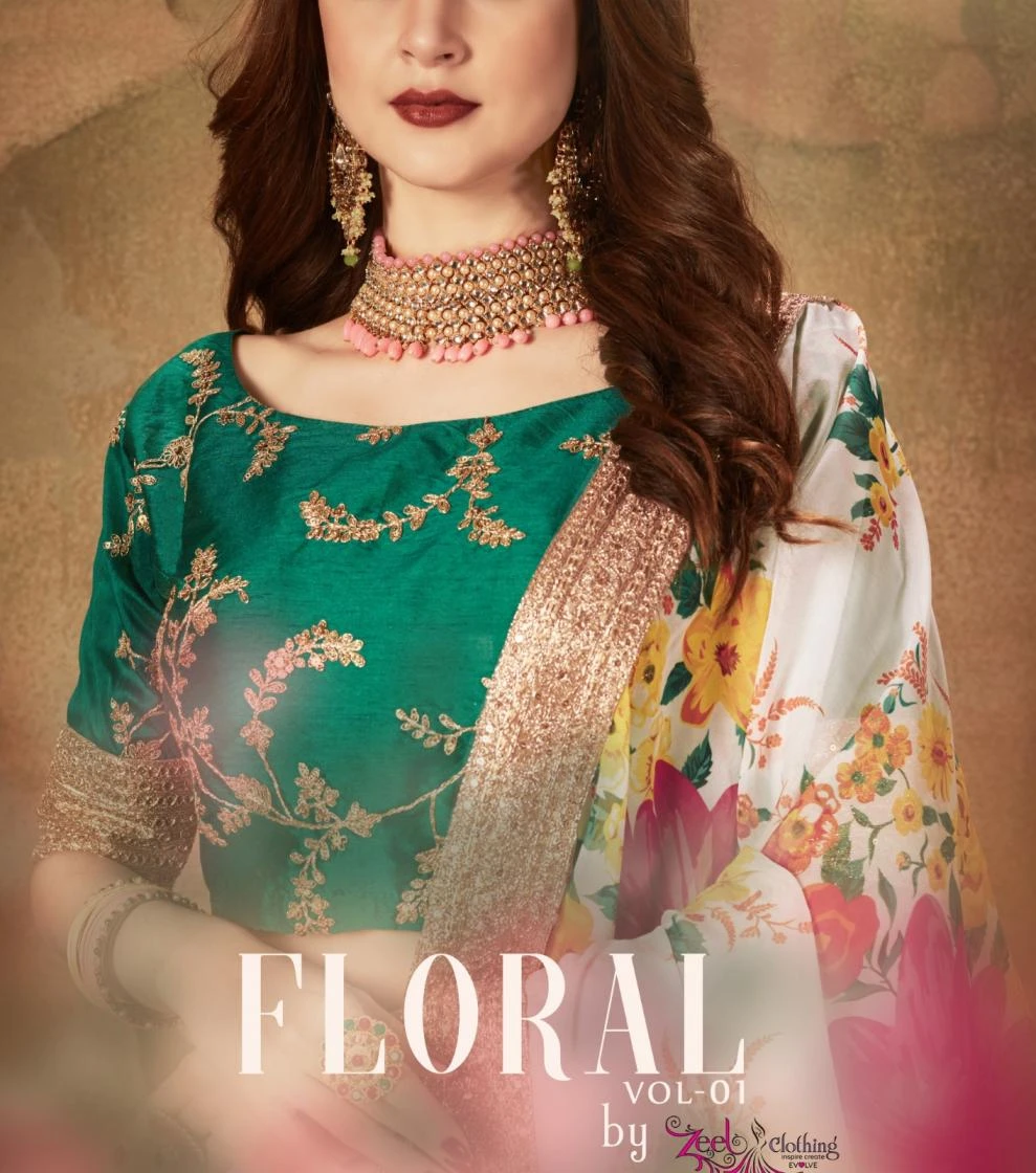 NAME: FLORAL VOL-1 Salwar Suits wholesale FANCY - Ethnicaa thumbnail 10
