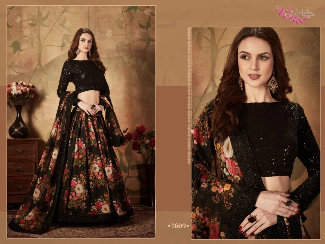 NAME: FLORAL VOL-1 Salwar Suits wholesale FANCY - Ethnicaa thumbnail 17