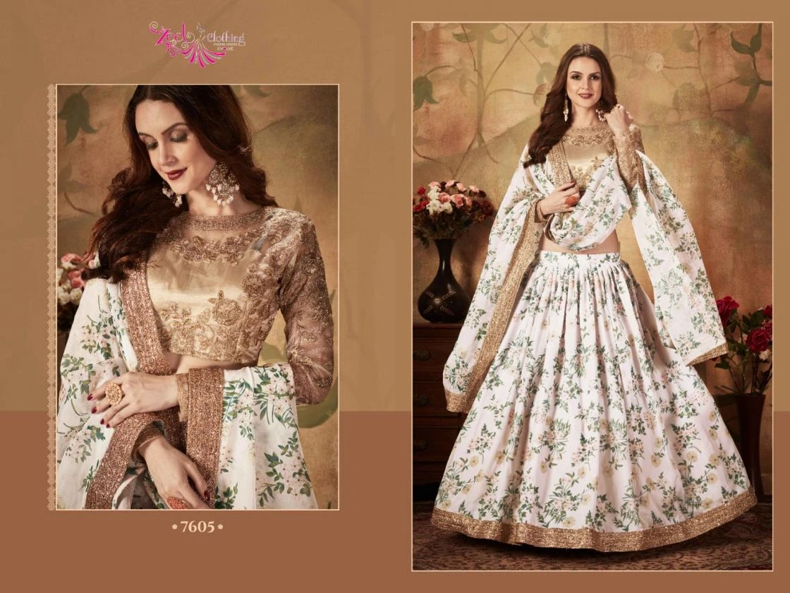 NAME: FLORAL VOL-1 Salwar Suits wholesale FANCY - Ethnicaa thumbnail 8