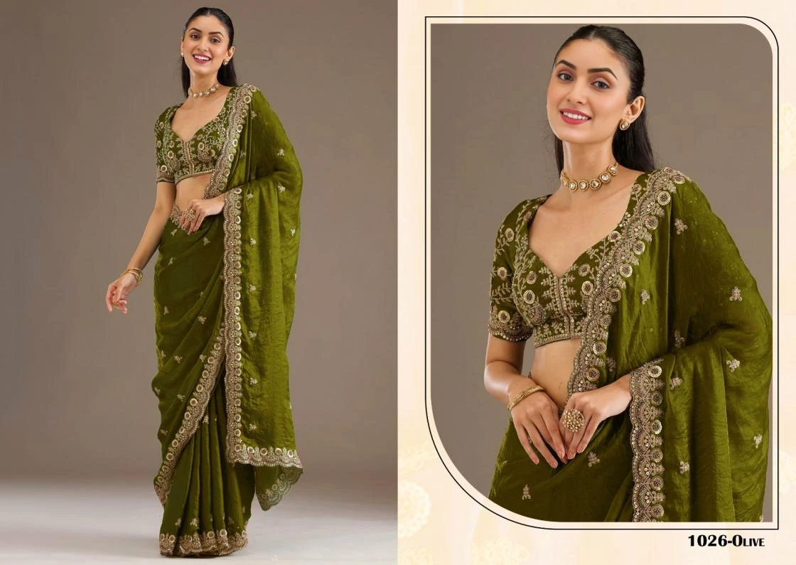 NAME: SHAHI RANG Sarees wholesale TISSUE - Ethnicaa thumbnail 14