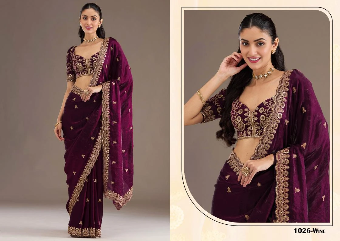 NAME: SHAHI RANG Sarees wholesale TISSUE - Ethnicaa thumbnail 25