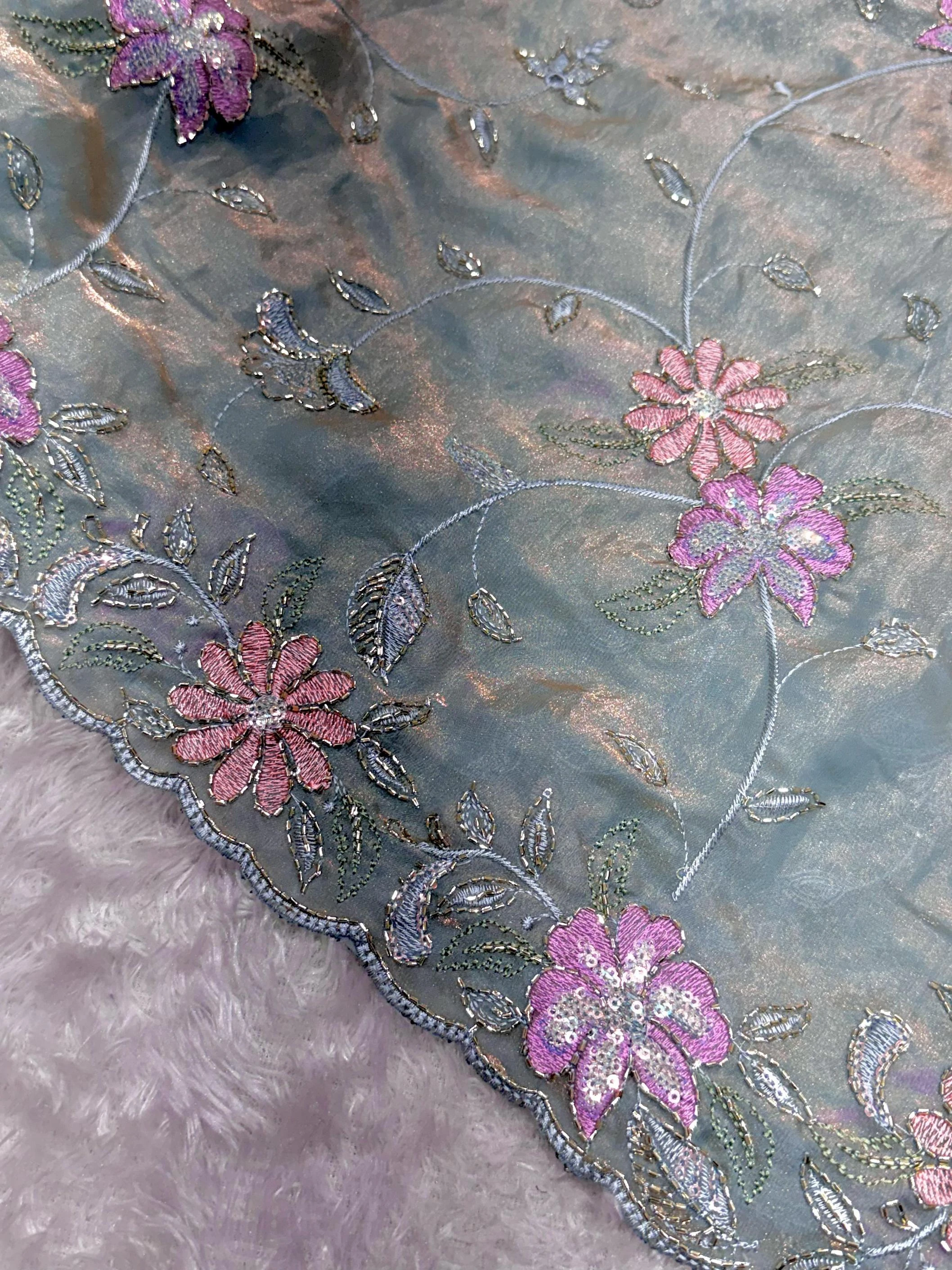 ZOHRA Sarees wholesale FANDY SATIN - Ethnicaa thumbnail 12