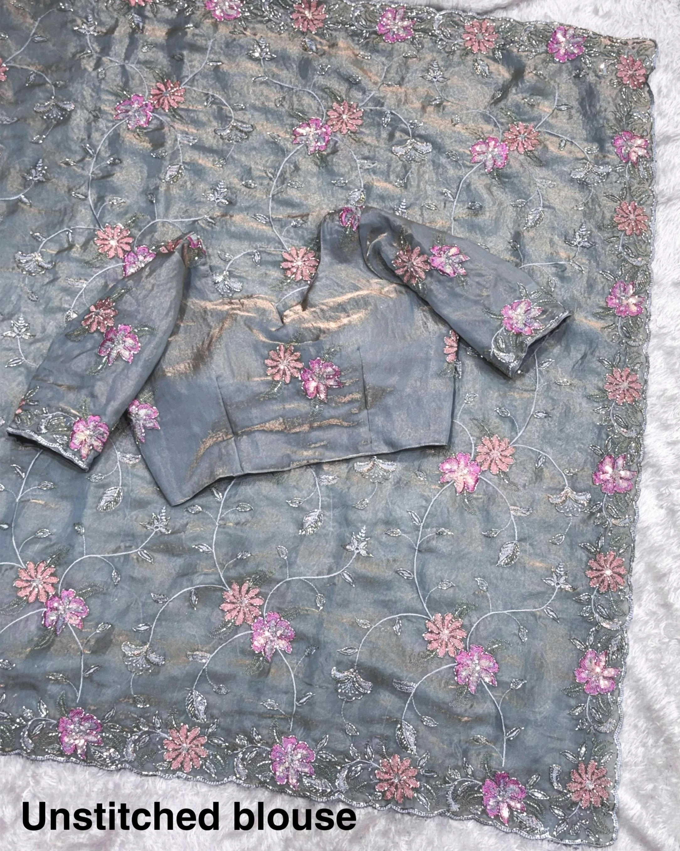 ZOHRA Sarees wholesale FANDY SATIN - Ethnicaa thumbnail 11