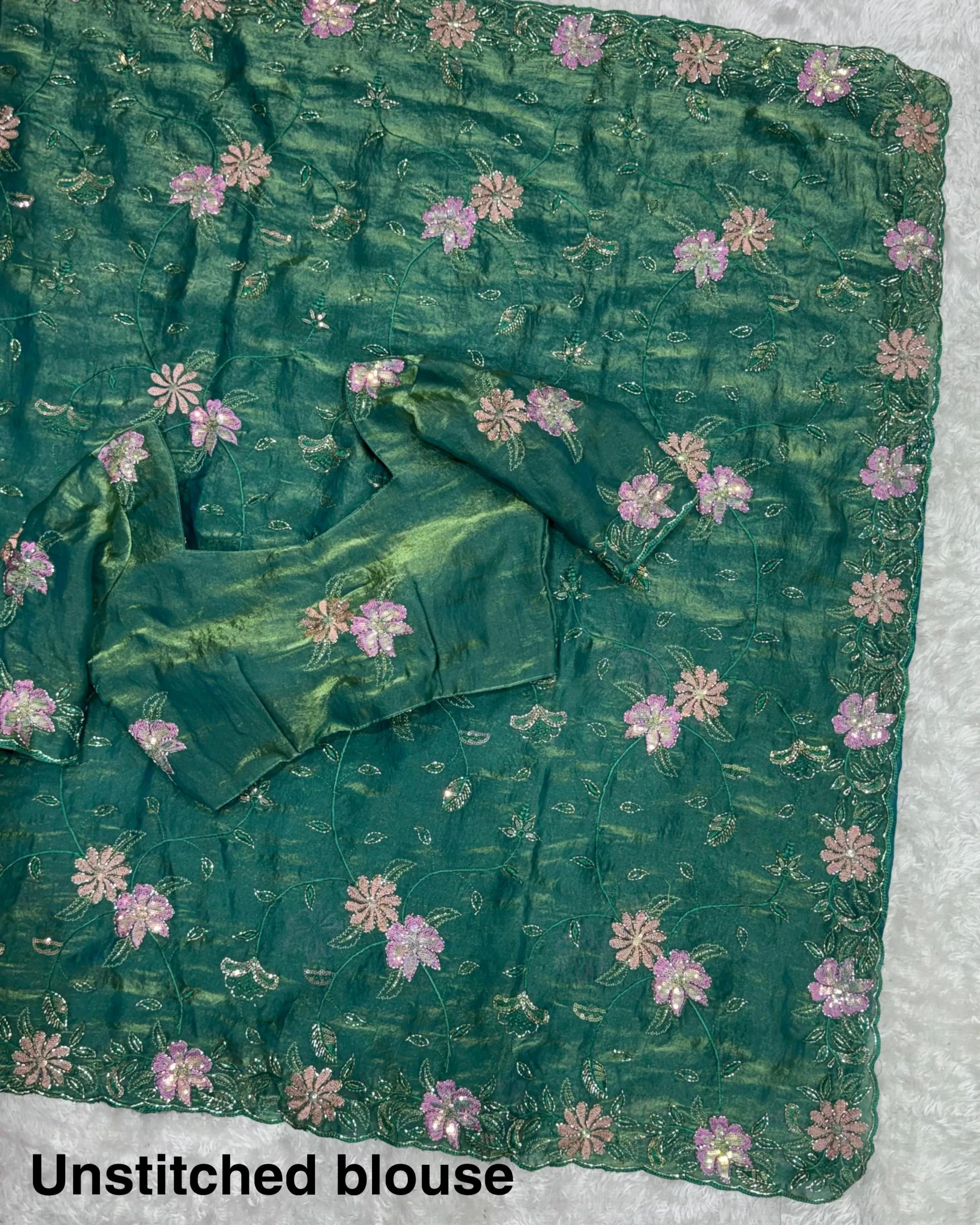ZOHRA Sarees wholesale FANDY SATIN - Ethnicaa thumbnail 5