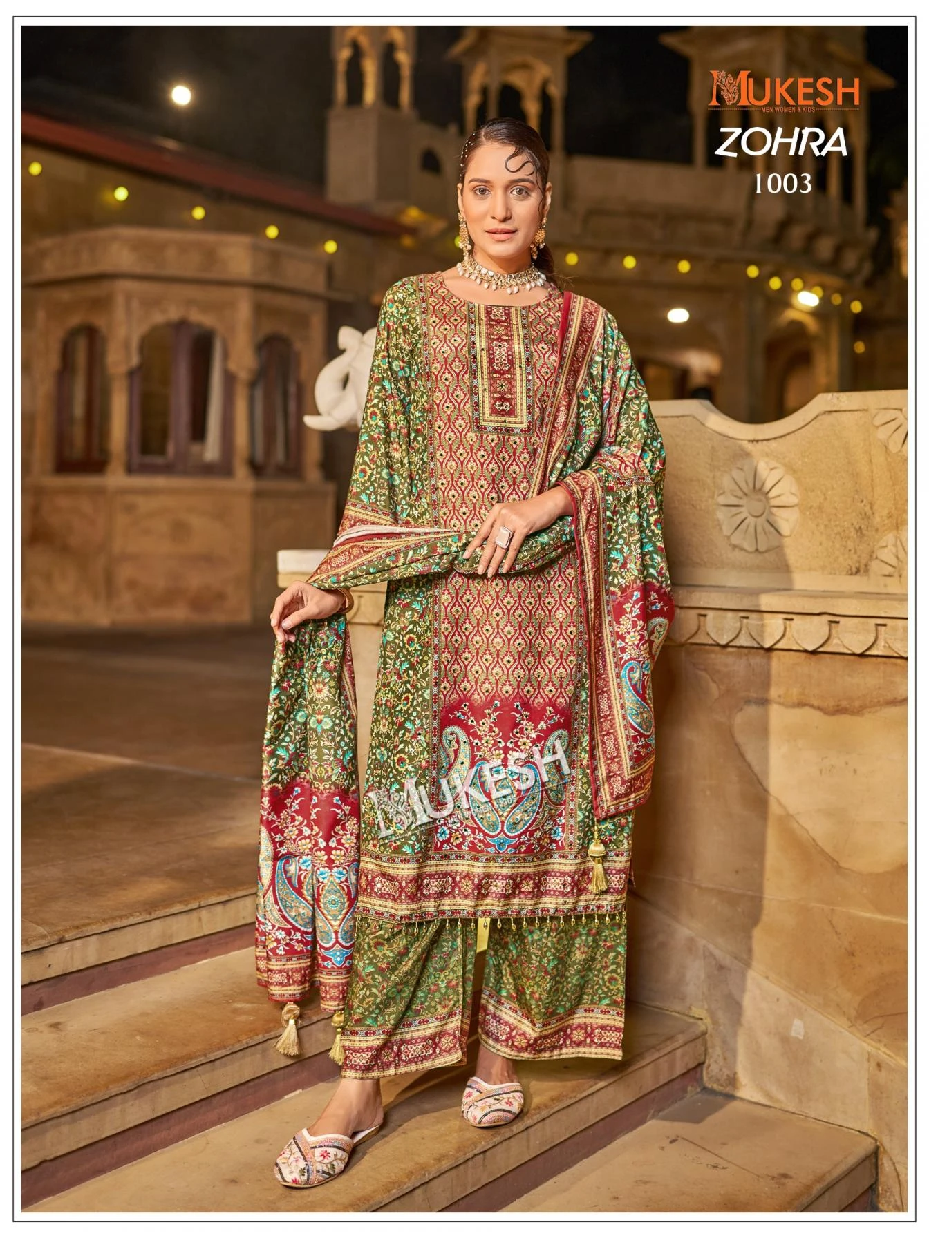 ZOHRA Kurti wholesale JAM SATIN - Ethnicaa thumbnail 2