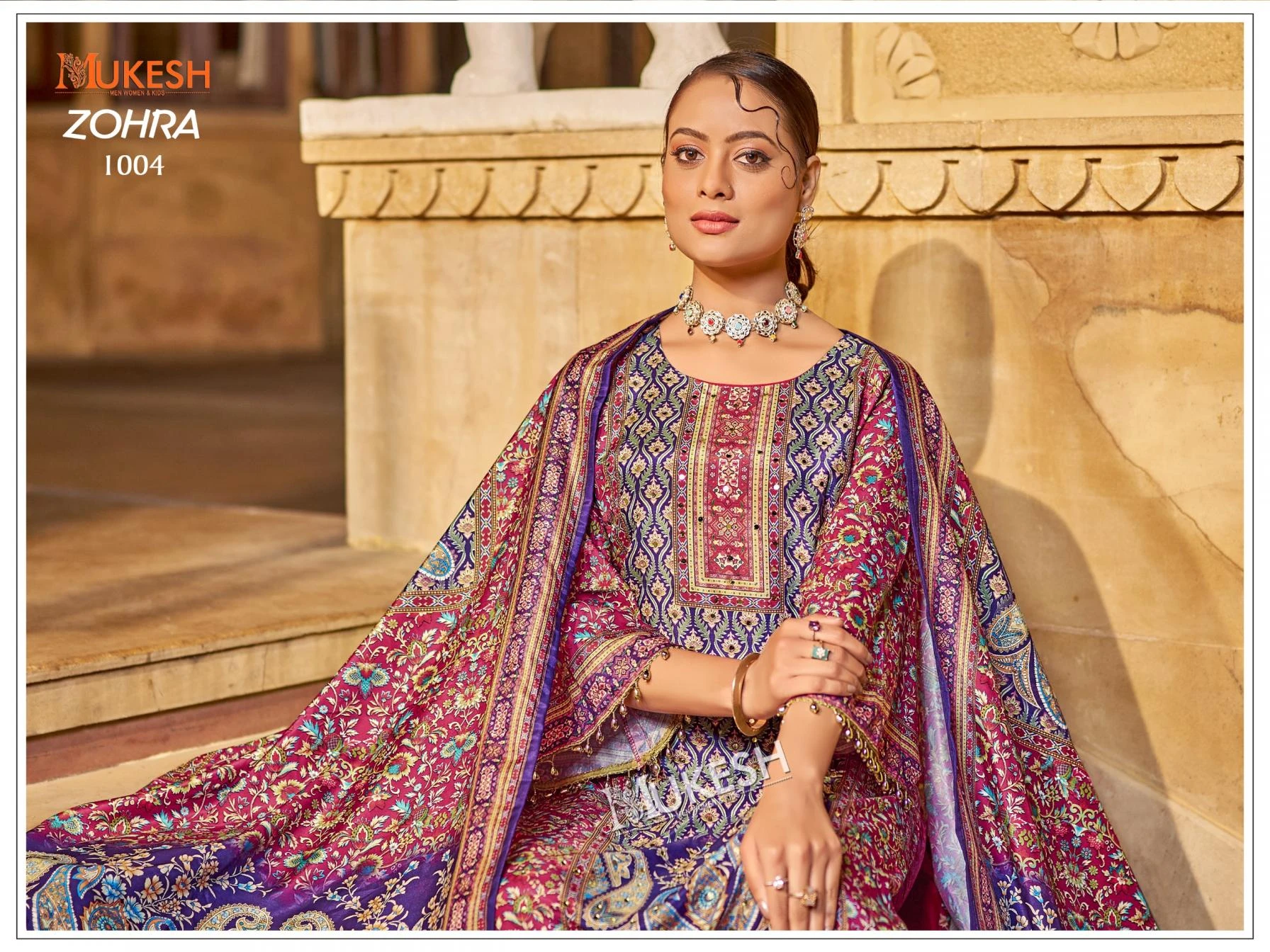 ZOHRA Kurti wholesale JAM SATIN - Ethnicaa