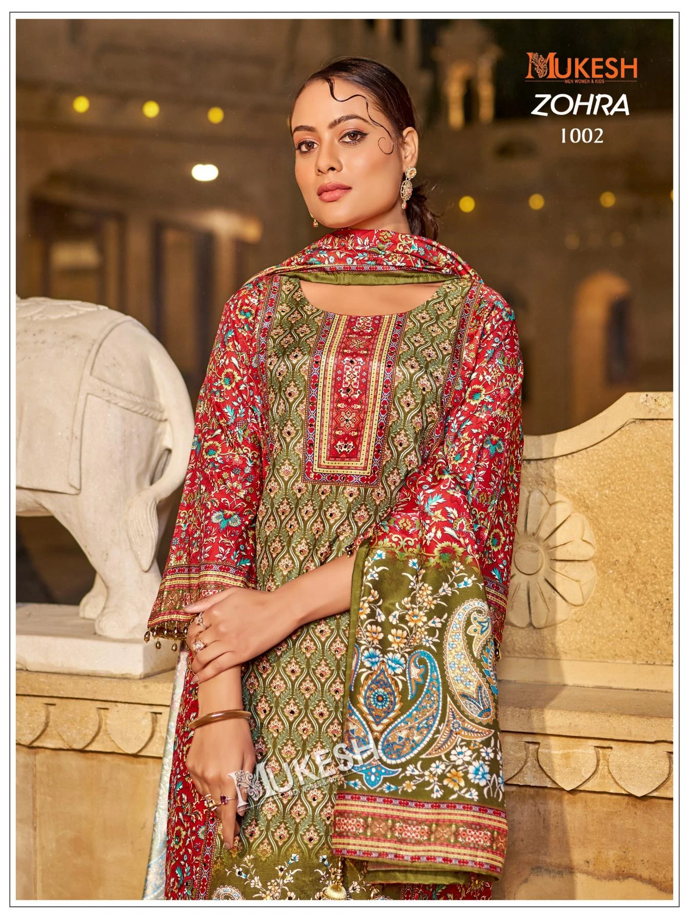 ZOHRA Kurti wholesale JAM SATIN - Ethnicaa thumbnail 4