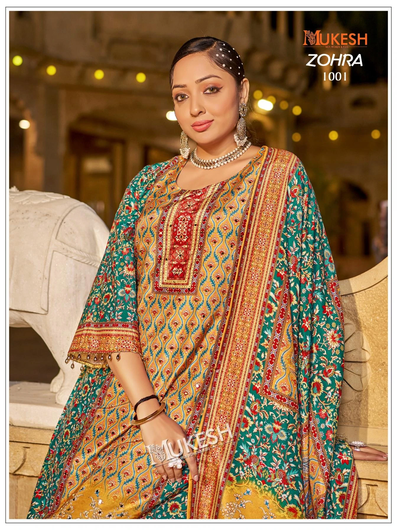 ZOHRA Kurti wholesale JAM SATIN - Ethnicaa thumbnail 9