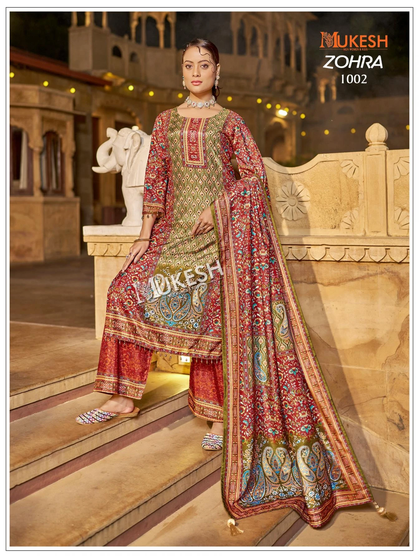 ZOHRA Kurti wholesale JAM SATIN - Ethnicaa thumbnail 12