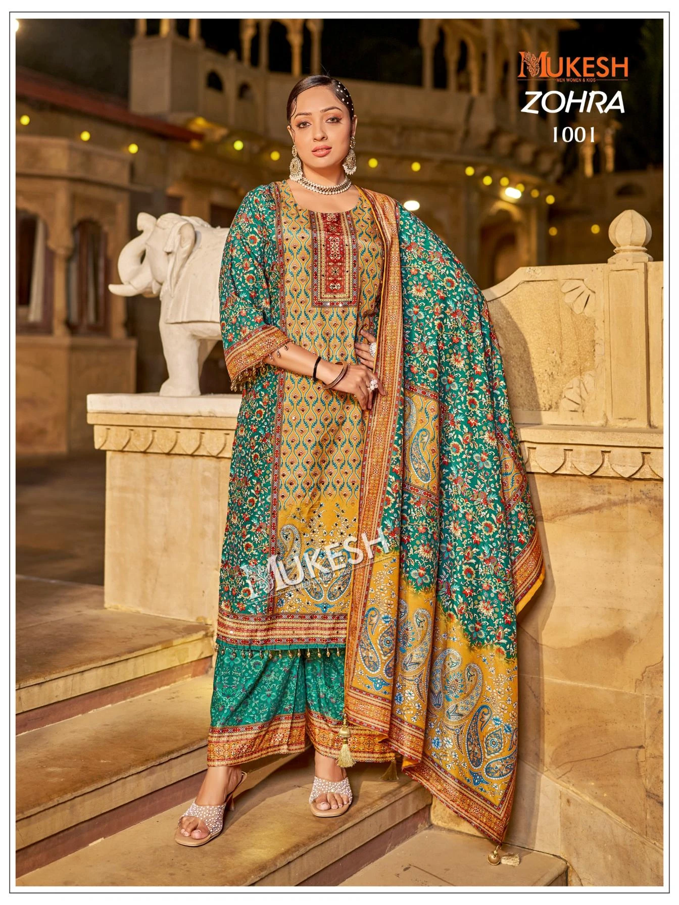 ZOHRA Kurti wholesale JAM SATIN - Ethnicaa thumbnail 8