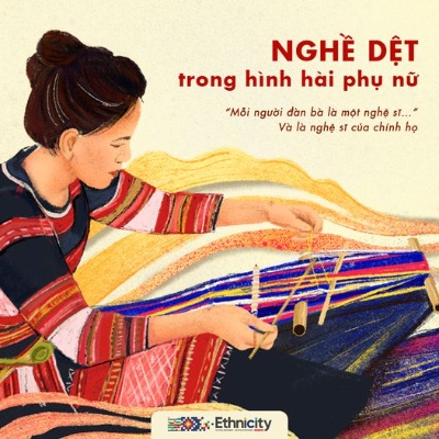 NGHỀ DỆT TRONG HÌNH HÀI PHỤ NỮ