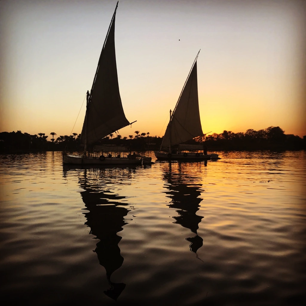 Nile Felucca Sail at Sunset