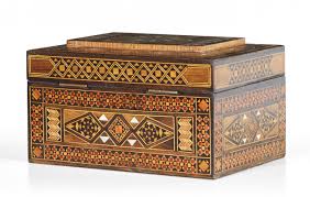 Inlaid Wooden Box