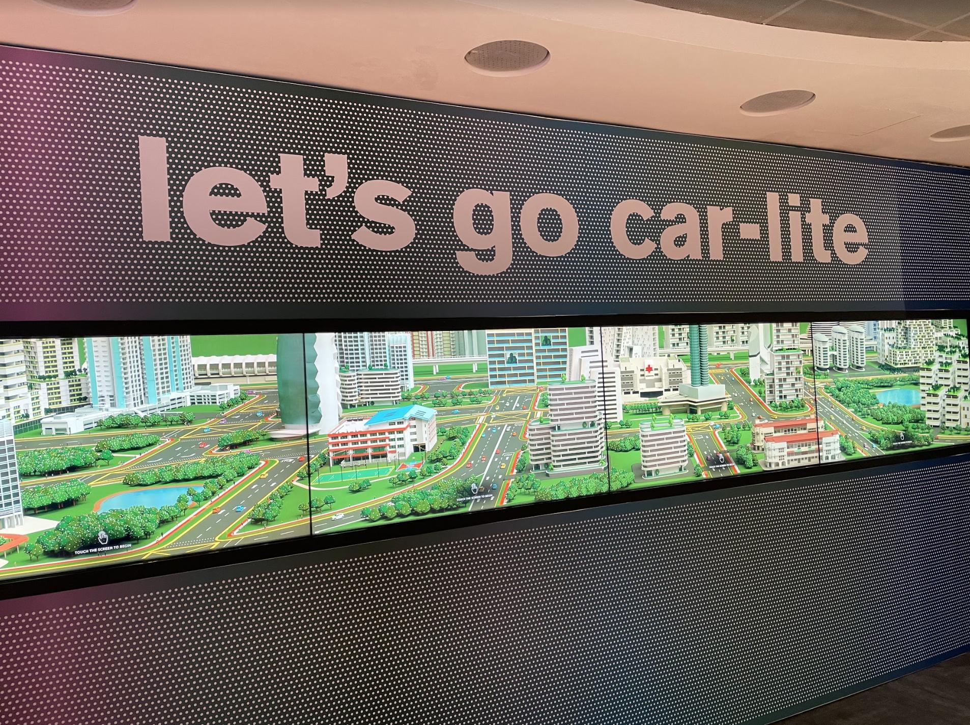 Singapore government has been promoting Car-Lite in recent years