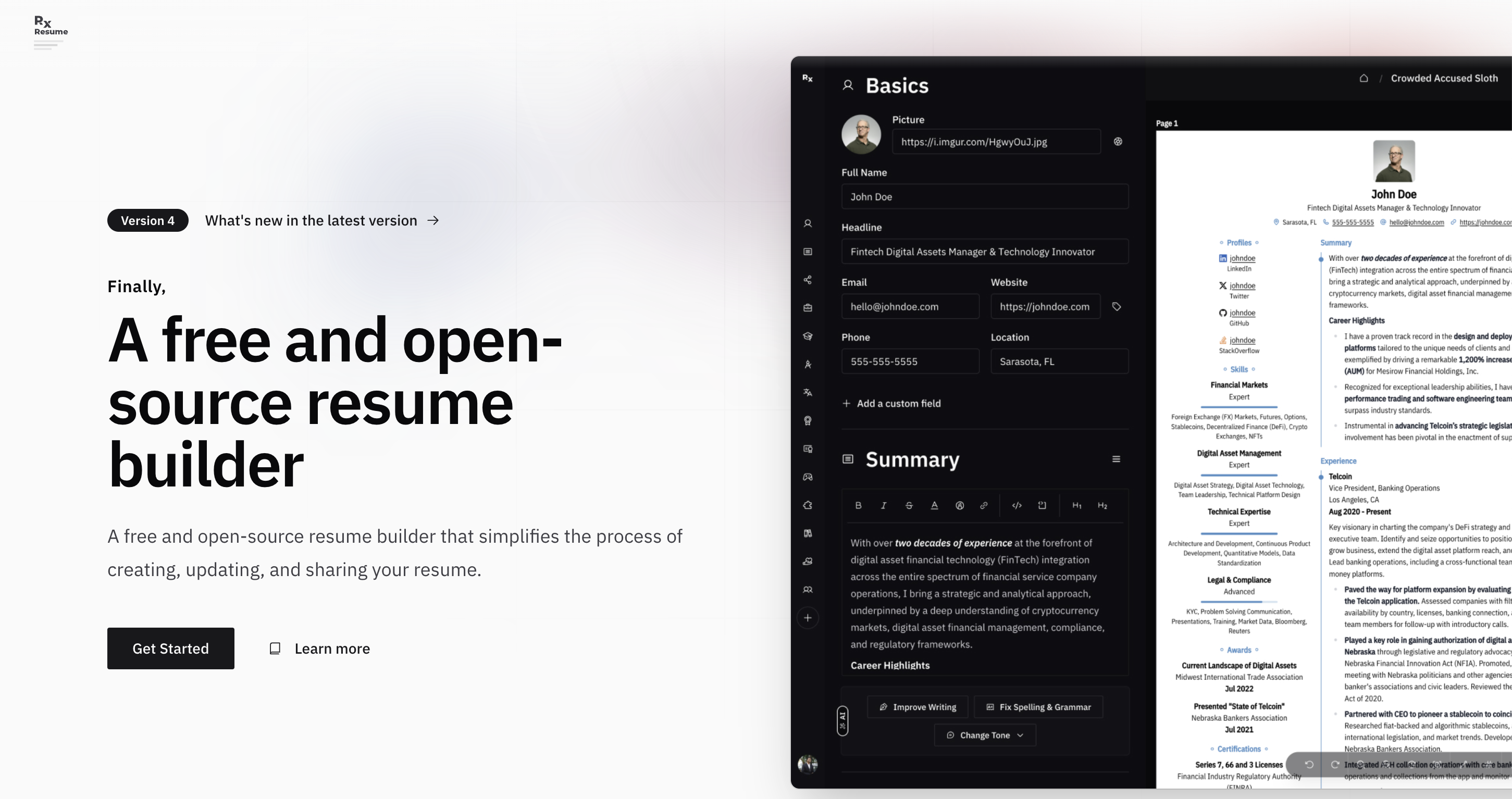 RxResume