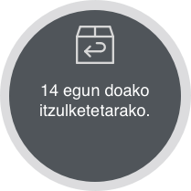 14 dias para devoluciones gratuitas