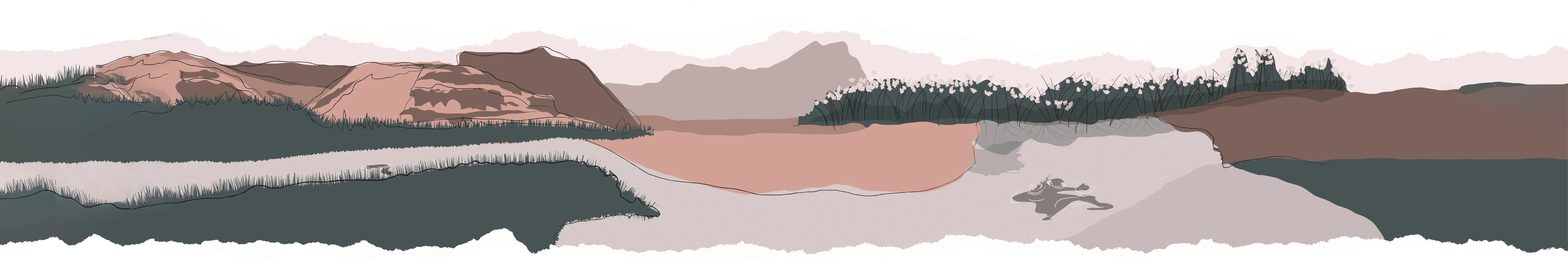 Landscape of the Euphrates River