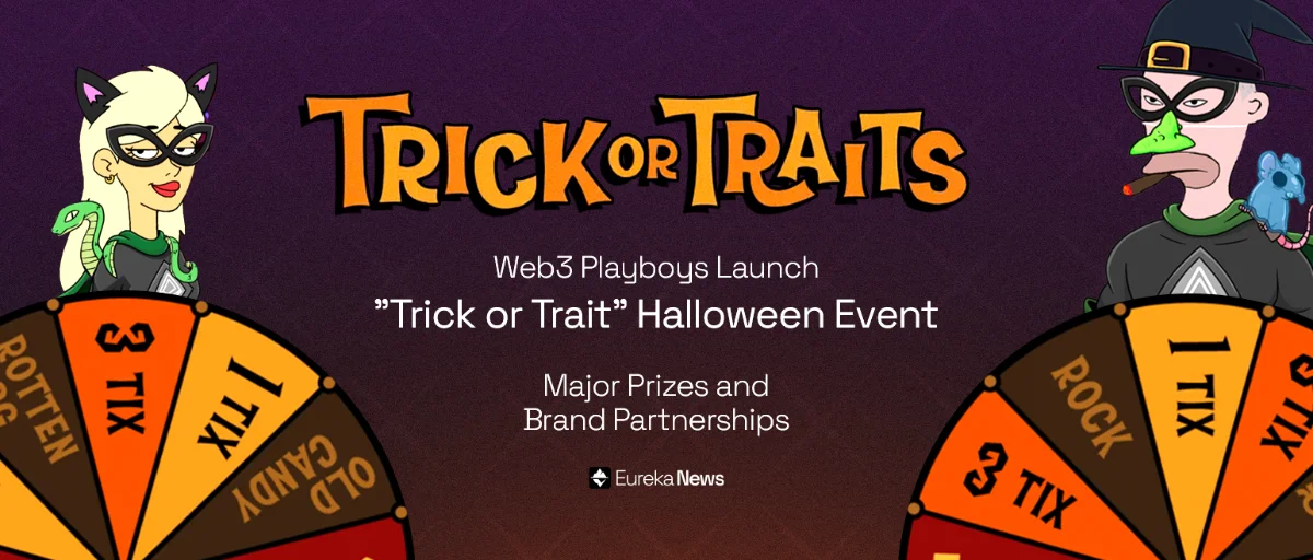 Web3 Playboys Launch "Trick or Trait" Halloween Event with Major Prizes and Brand Partnerships