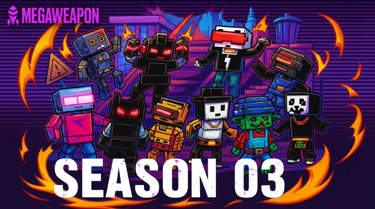 MEGAWEAPON Drops Biggest Update Yet: Weekly Seasons, $WEAPON Token Rewards, and Recovery Mode