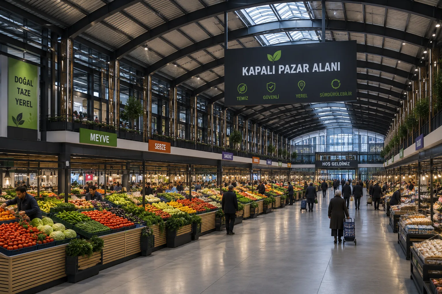 KAPALI PAZAR ALANLARI