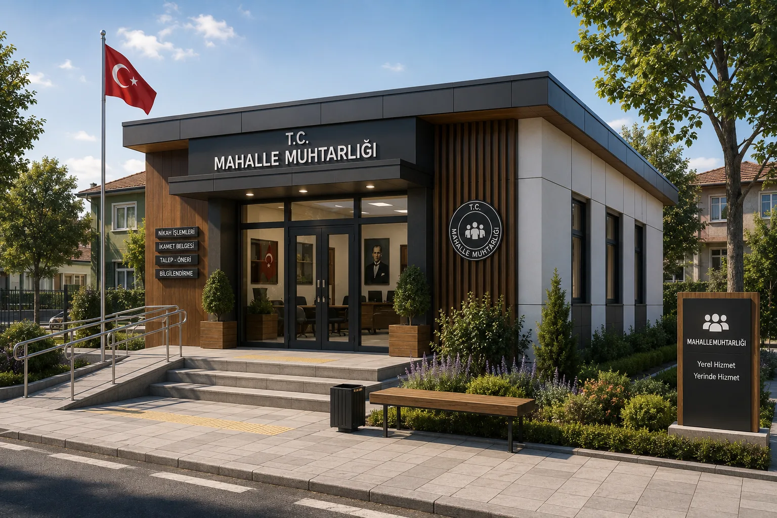 MUHTARLIK HİZMET BİNALARI