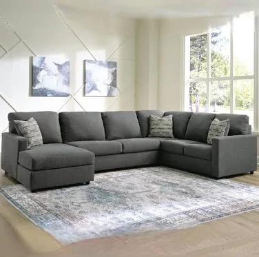 Ashley Alenya Sectional Sofa — Charcoal