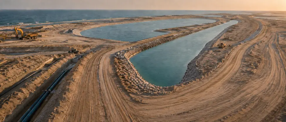 EVARA appointed by SALFO for detailed design on ROSHN Al Arous Canal & Bridges (Section 2)