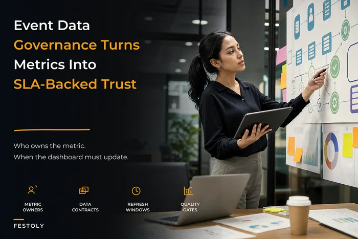 Event Data Governance: An Operating Model for Metric Ownership, SLAs, and Reliable Event Analytics