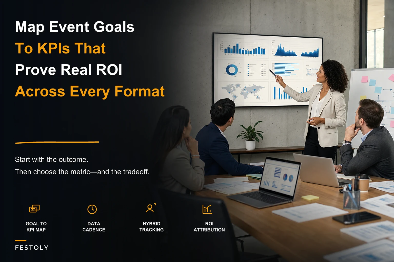 Mapping Event Outcomes to Metrics: A Practical ROI Framework with Attribution Tradeoffs and Templates