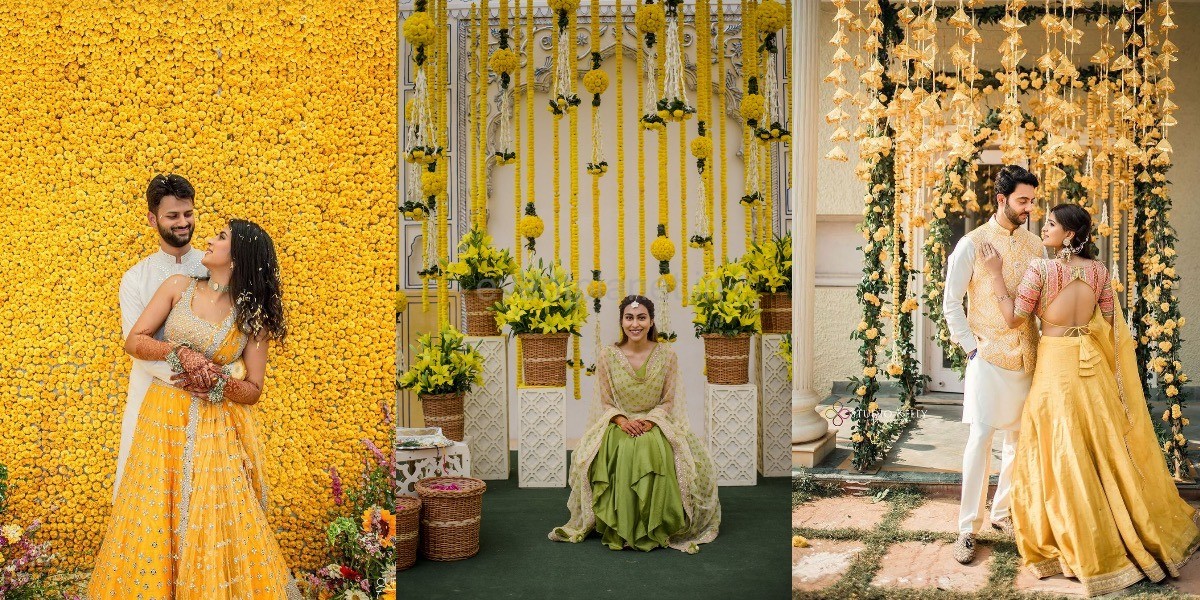 13 Trending Haldi Background Decoration Ideas