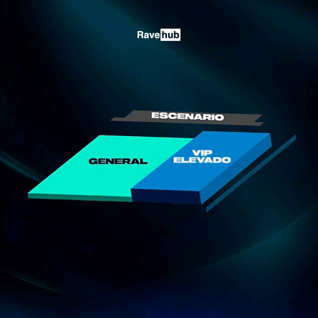 Mapa del escenario del evento