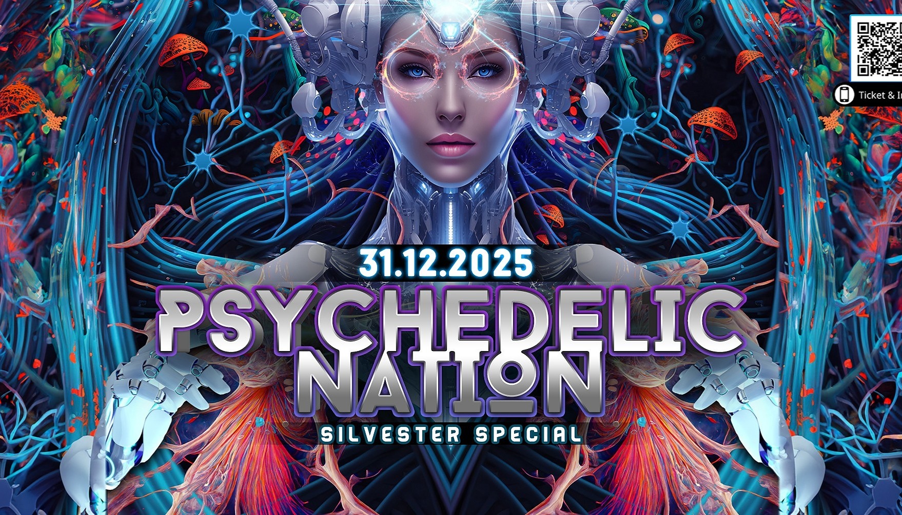 PSYCHEDELIC NATION 2025 Sylvester Special Hamburg