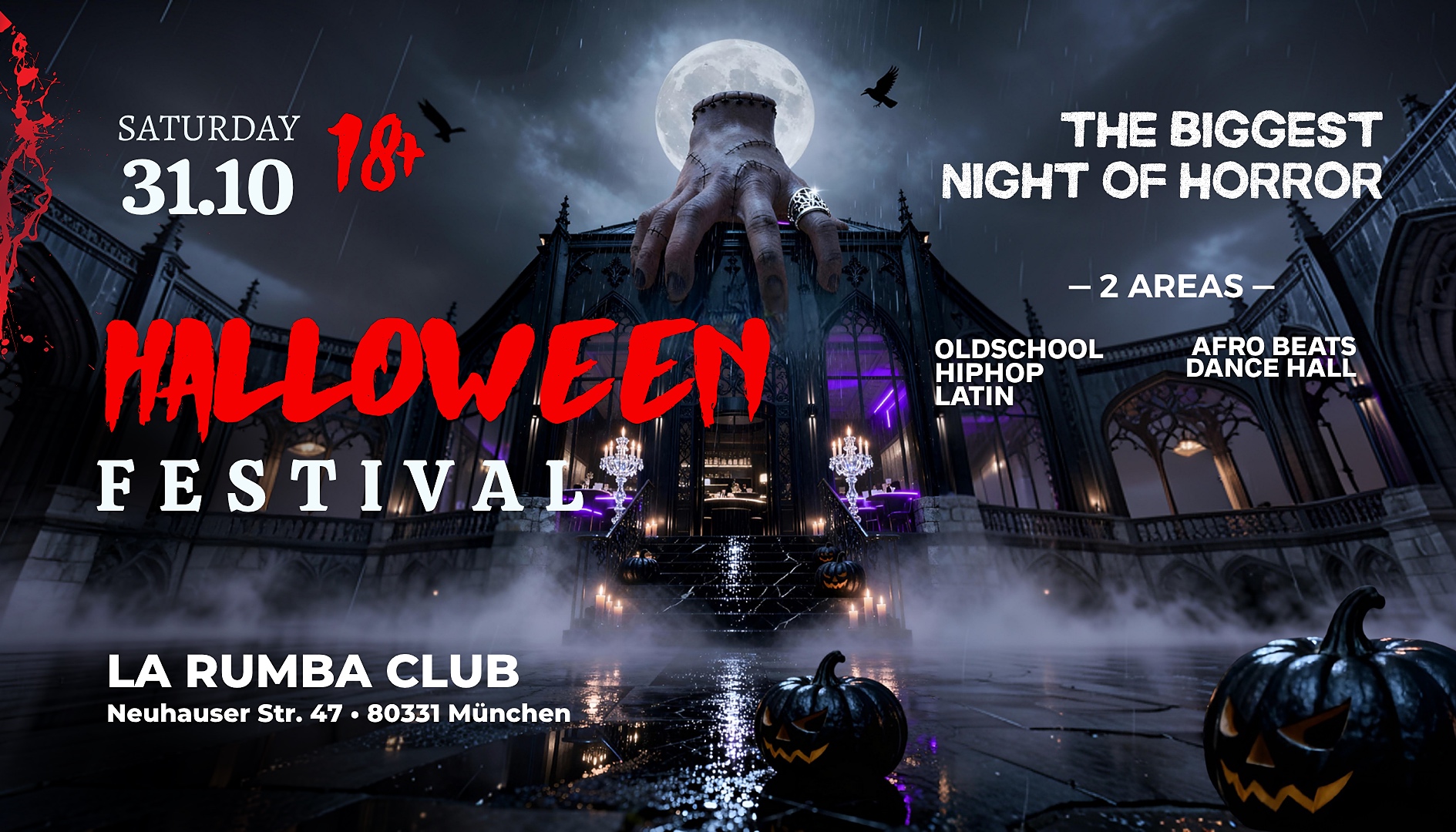🎃🩸 HALLOWEEN FESTIVAL – THE BIGGEST NIGHT OF HORROR 🩸🎃 2 Areas 1 Preiß