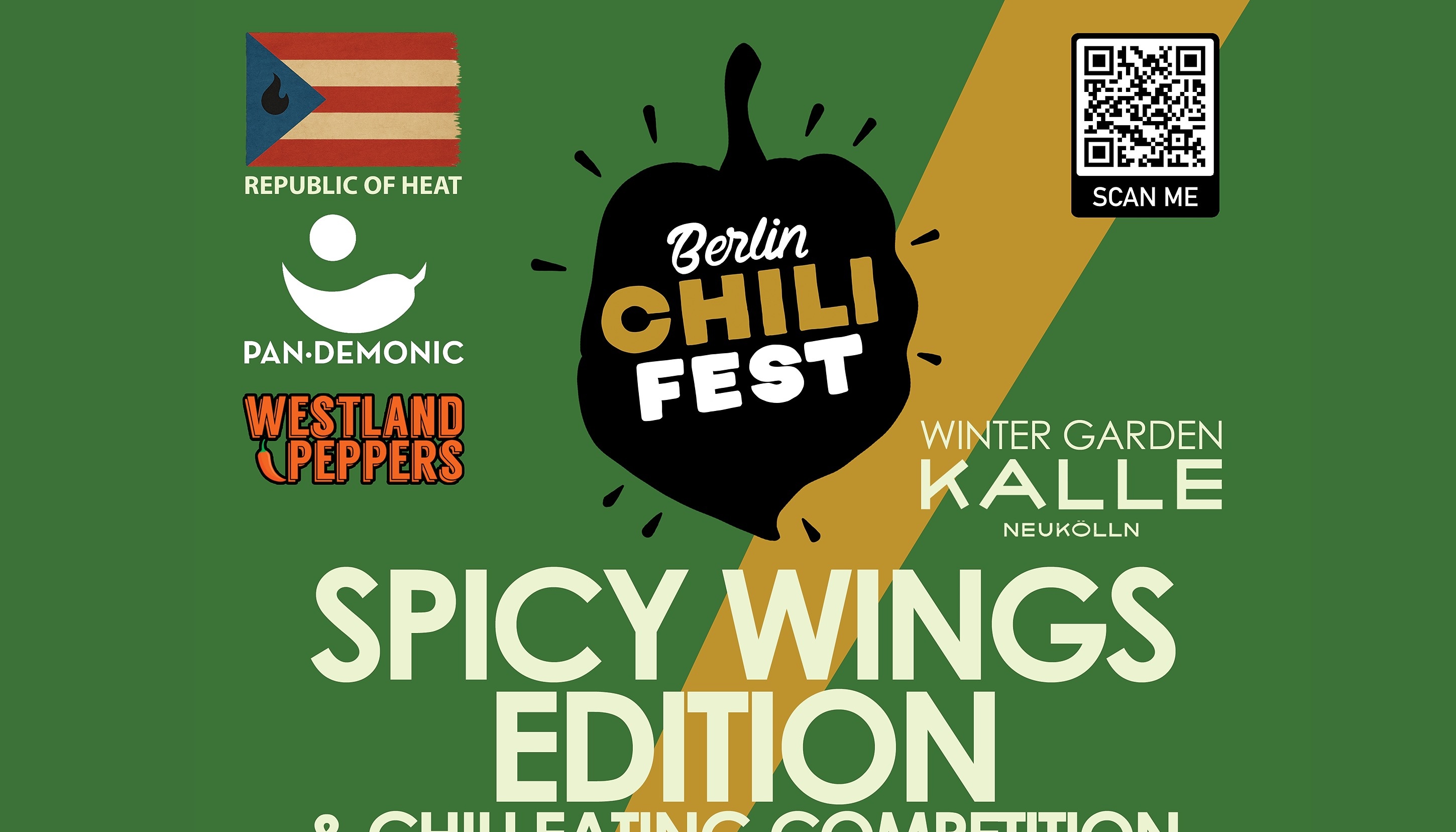 Berlin Chili Fest: SPICY WINGS EDITION & Spicy Christmas Market