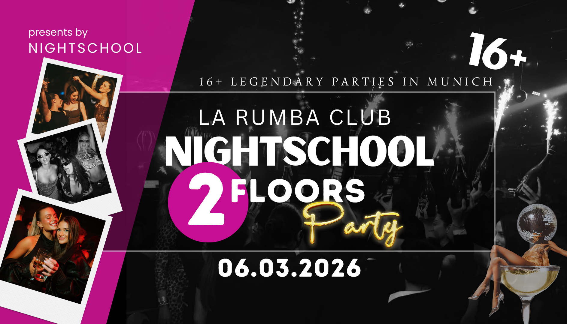 Ü16 NIGHTSCHOOL XXL 2 AREA PARTY 06.03.2026