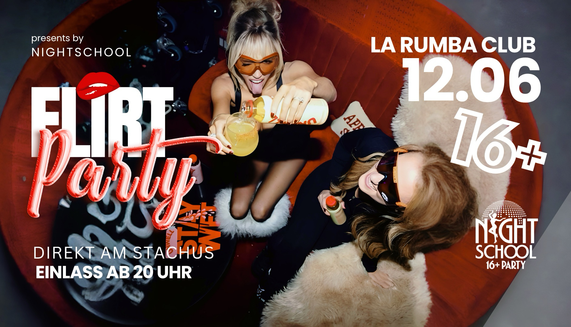 FLIRT PARTY 16+ im LA RUMBA CLUB