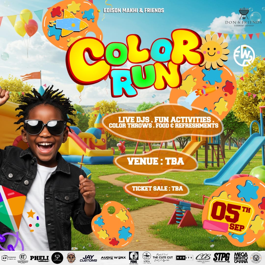 Edison Makhi and Friends Colour Run