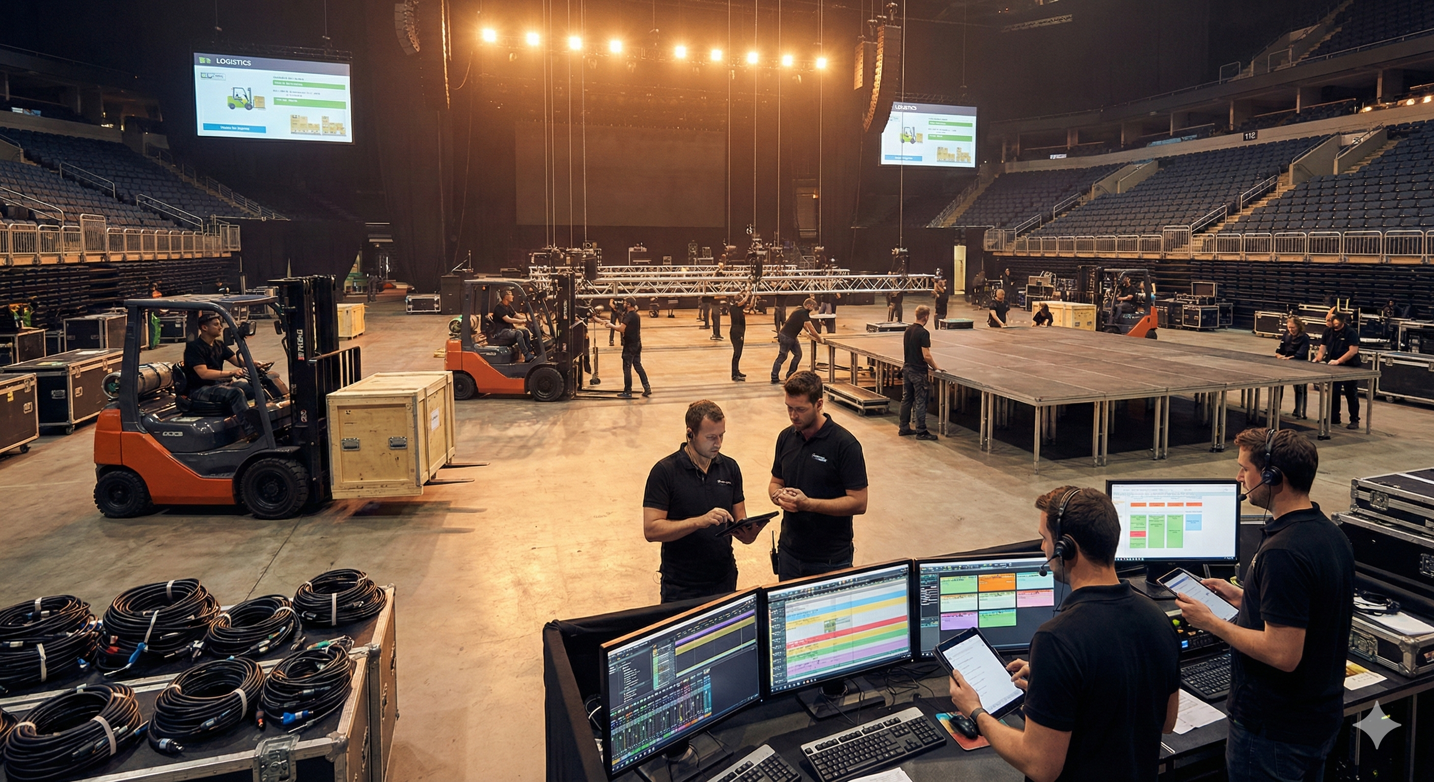 Logística de Eventos: O Pilar Invisível por Trás de Cada Produção de Sucesso