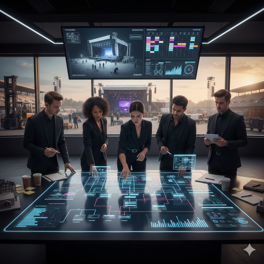 Mapeamento de Processos: A Chave para Produções de Eventos de Alto Padrão