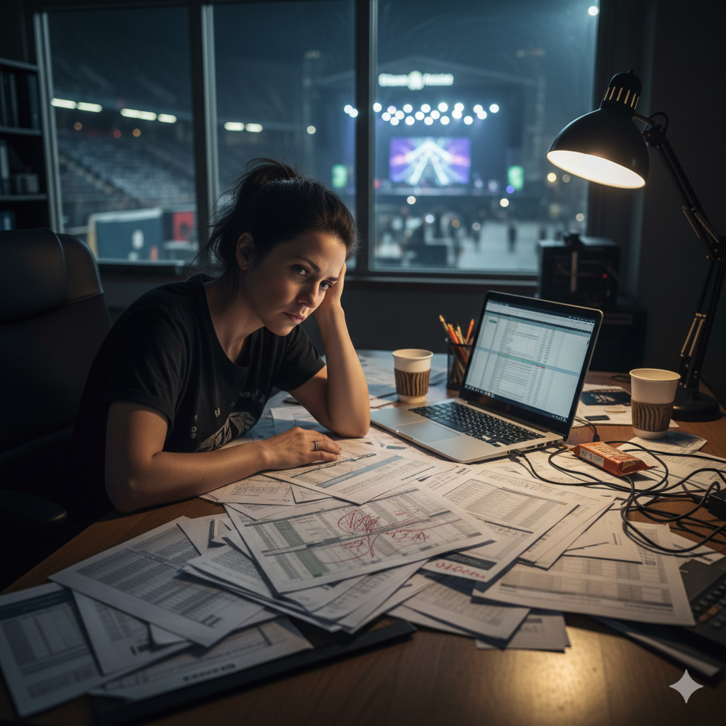 O Custo Invisível das Planilhas: Por que sua Agência de Live Marketing está perdendo dinheiro?