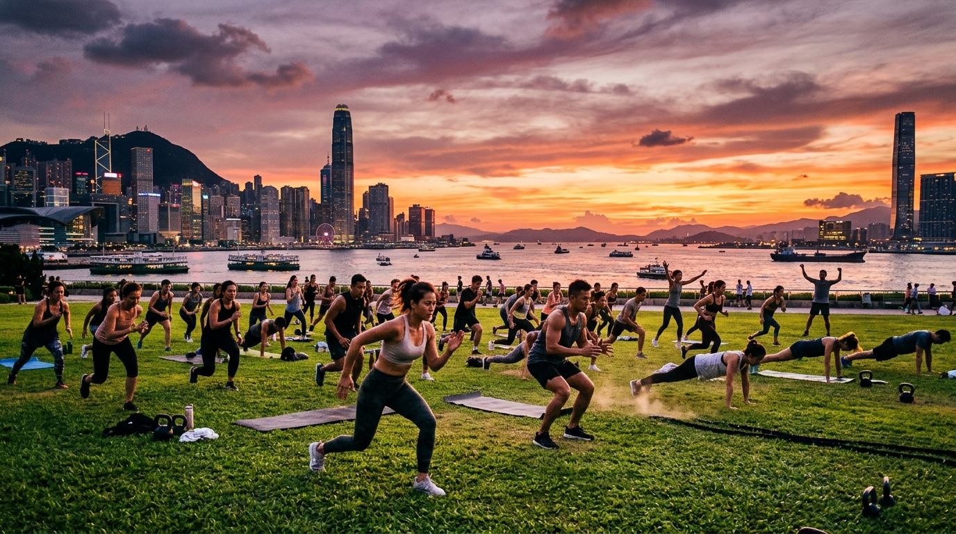 Sunset Bootcamp at Sun Yat Sen Park