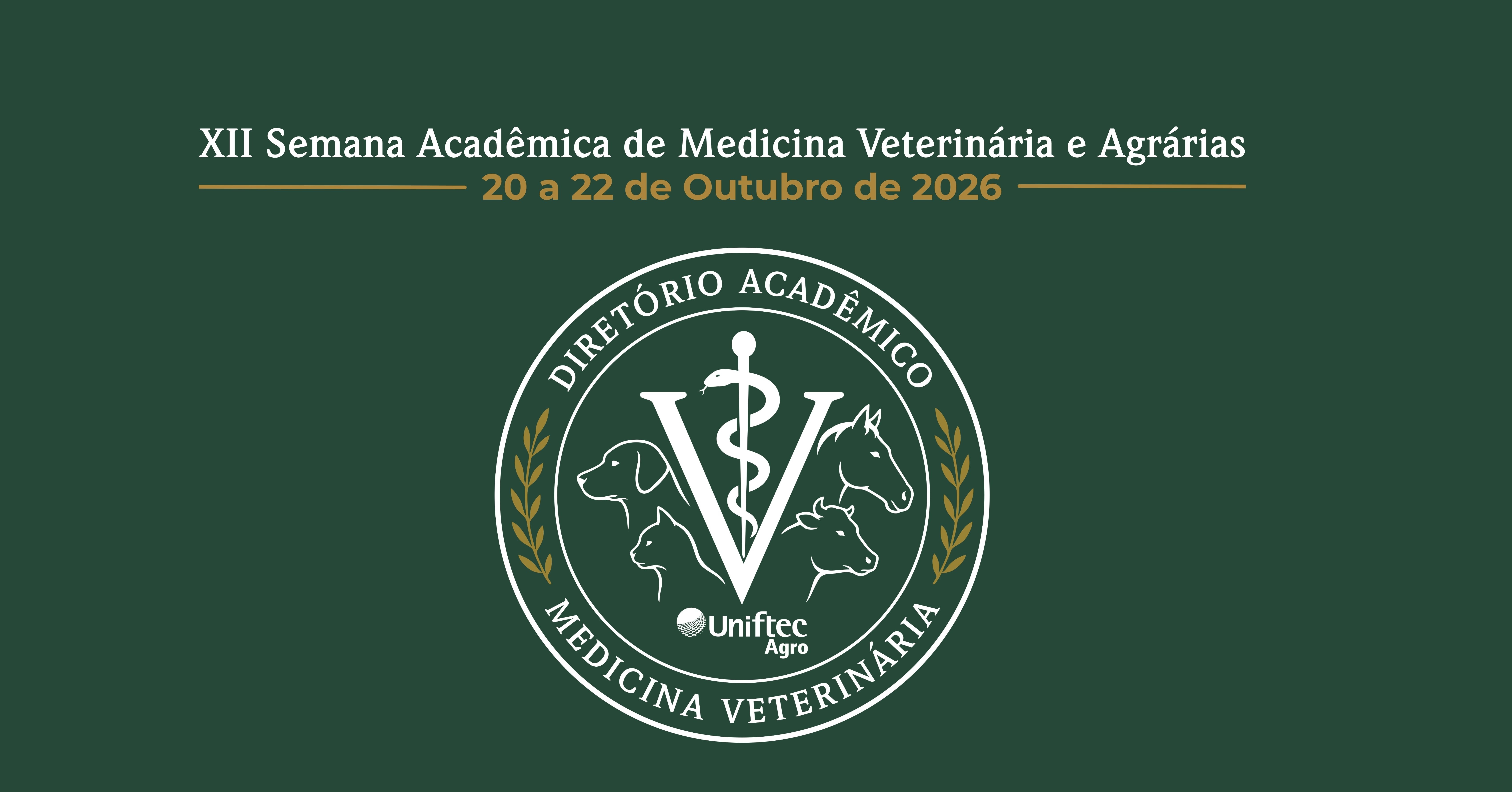 XII Semana Acadêmica de Medicina Veterinária e Agrárias